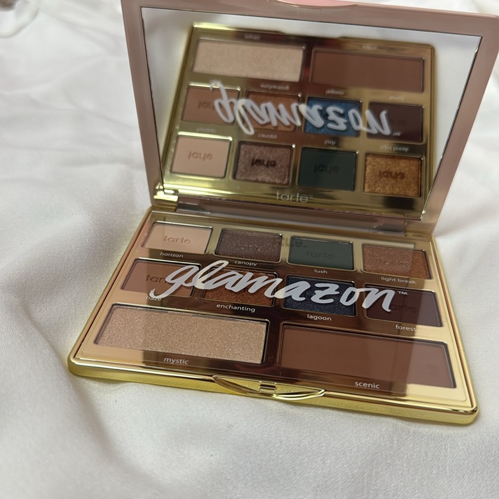 Tarte glamazon™ Amazonian clay eyeshadow palette NIB (New In Box - Picture 8 of 11